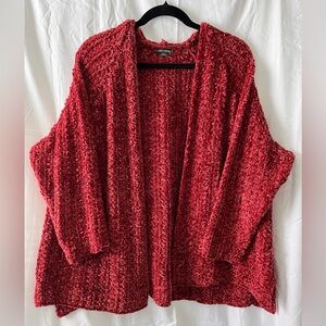 Wild Fable Dusty Rose Velvet Cable Knit Sweater Size L